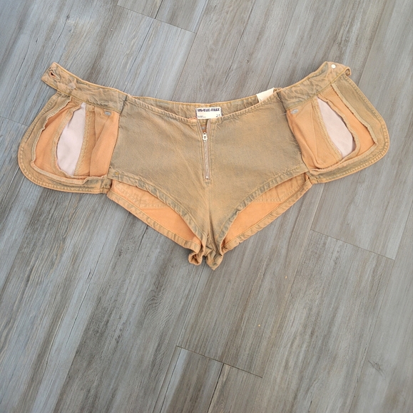 BNWOT Free People We the People Prince Street denim Shorts - Picture 8 of 12